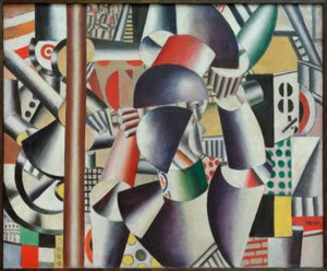 Acrobats in the Circus by Fernand Leger