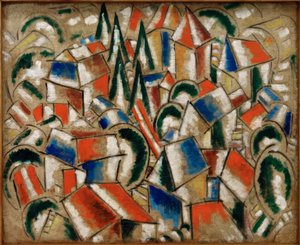 The Village by Fernand Leger