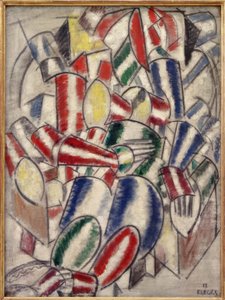 Woman in Armchair by Fernand Leger
