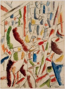Soldiers Digging a Trench by Fernand Leger