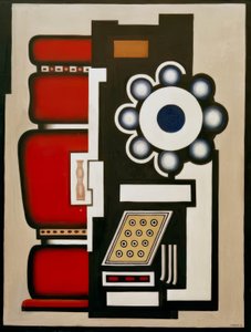 Still Life, Movement with Balls by Fernand Leger