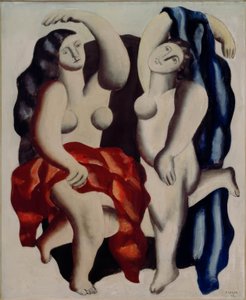 Two Dancers by Fernand Leger