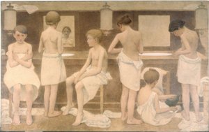 Les Petites Figurantes, between 1911 and 1913 by Fernand Pelez