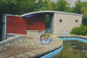 A World in a Swimming Pool by Fernando Aznar Cenamor