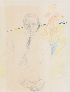 Self-Portrait by Filipp Andreyevich Malyavin