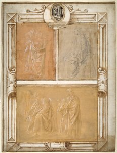 Studies of Draped Figures