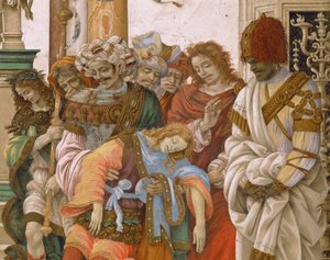 Saint Philip Bids a Monster to Leave the Temple of Mars in Hierapolis by Filippino Lippi