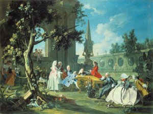 Concert in a Garden, c.1750