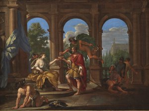 Circe and Ulysses by Filippo Lauri