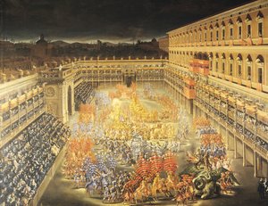 Festival in Honour of Queen Christina of Sweden at the Palazzo Barberini