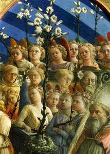 Coronation of Virgin (detail)