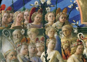 Coronation of Virgin (detail)