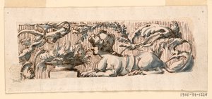 Design for a Grotesque Frieze