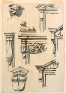 Architectural Studies, 1750–75 by Filippo Marchionni
