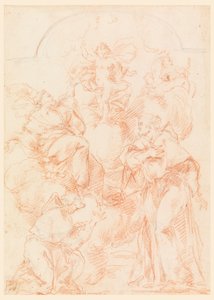 Study for an Altar Painting with Christ Child by Filippo Marchionni