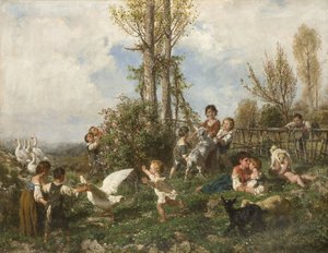 Spring by Filippo Palizzi