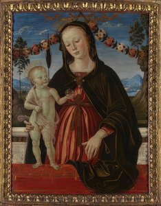Madonna with Child by Fiorenzo di Lorenzo