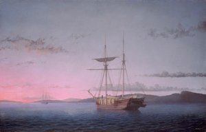 Lumber Schooners at Evening on Penobscot Bay