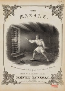 The Maniac (Sheet Music Cover) by Fitz Henry Lane