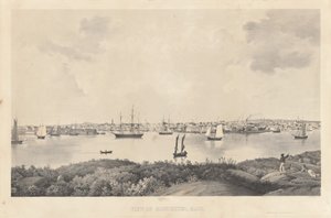 View of Gloucester, Mass. by Fitz Henry Lane