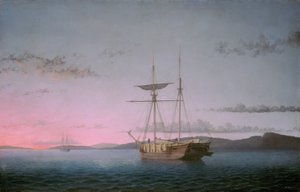 Lumber Schooners at Evening on Penobscot Bay