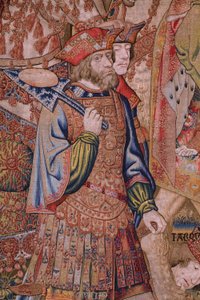 Moralities: The virtue of the honours. Ca 1520 (detail)