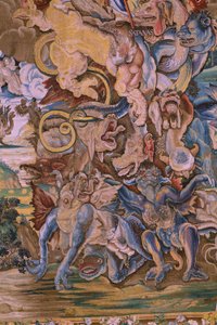 Saint Michael defeating the dragon (detail)