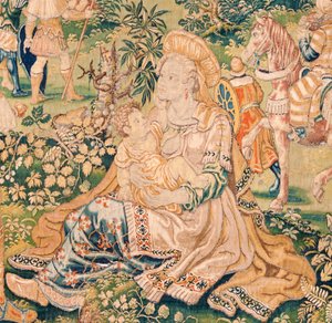 Judith before Holofernes by Flemish School