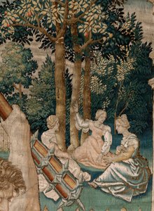 The Labours of Hercules: Hercules in the Garden of the Hesperides by Flemish School