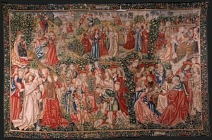 The Parable of the Labourers in the Vineyard: The Call to the Labourers by Flemish School