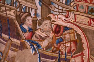 The Arrival in Calicut (detail)