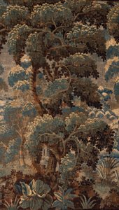 Flemish tapestry. Verdure. End 17th-begin 18th century. Property of the church Sint-Walburgakerk Oudenaarde (Dekenij van de Sint-Walburga)