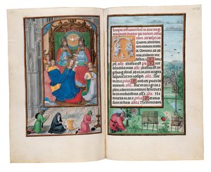 Folios from the Rothschild Book of Hours, Ghent or Bruges by Flemish School