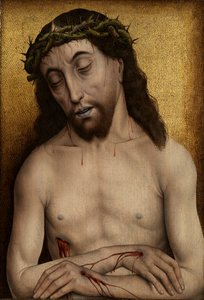 Man of Sorrows by Flemish School