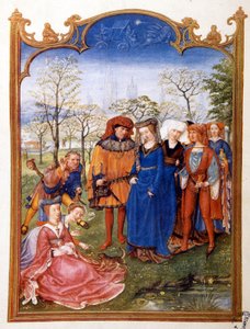 Marriage in the Countryside from a Bréviaire Grimani by Flemish School
