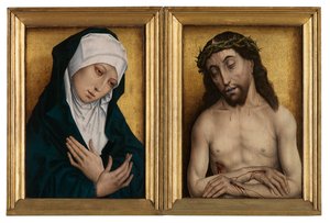Mater Dolorose and Man of Sorrows