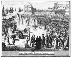 Method of Burning those Condemned by the Inquisition