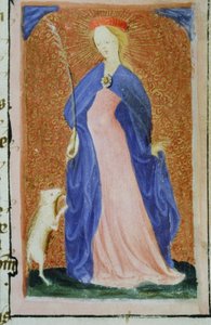 Page from the Golden Legend, Bruges, c.1400-10