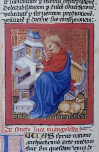 Page from the Legenda Aurea, Bruges, c.1400-10 by Flemish School