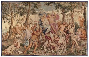 Mythological Tapestry by Flemish School