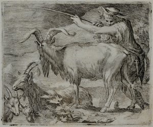 Old Master Engraving by Flemish School