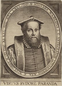 Portrait of Jan Wamesius by Flemish School