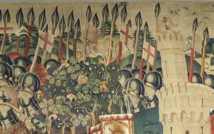 Tapestry Showing the Conquests of King Alfonso V of Portugal (Detail)