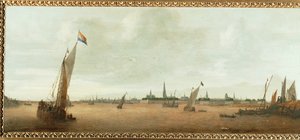 View of Antwerp, Belgium by Flemish School