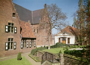 View of the House of the Abbess, the Refectory and a Dormitory by Flemish School