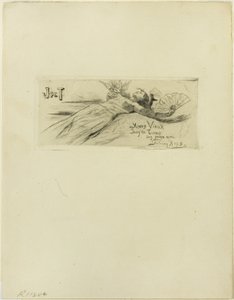 Flirt by Félicien Rops