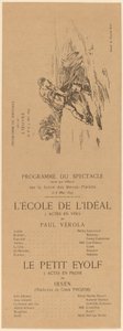 The School of the Ideal; Little Eyolf by Félicien Rops