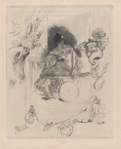 The Last Maja by Félicien Rops