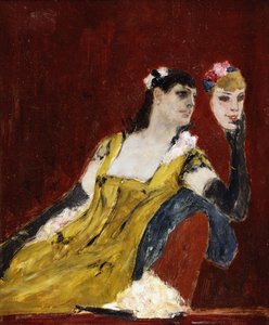 Woman with a Mask
