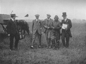 The end of a great flight: Mr Robert Slacks arrival at Hendon, 1913 1934